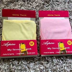 🍓(3 for $20.00)🍓🔔2x5 🔔 GIRLS TANKS BRAND NEW